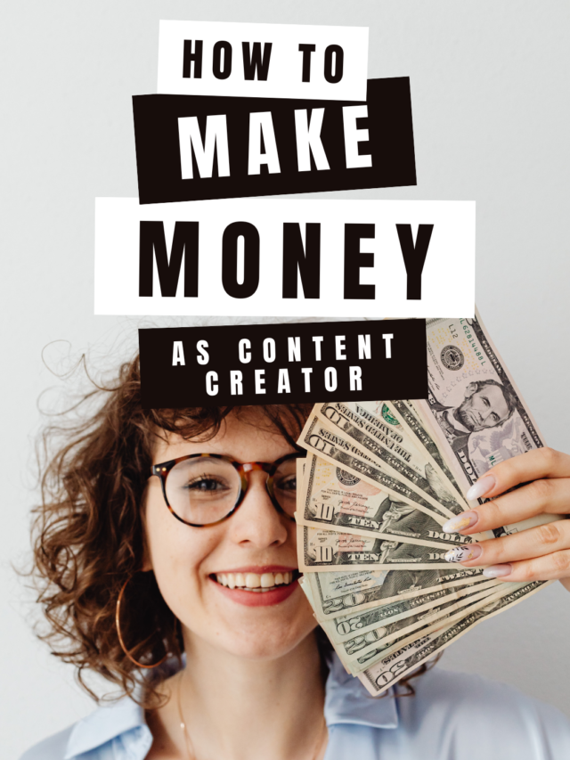 make money as content creator